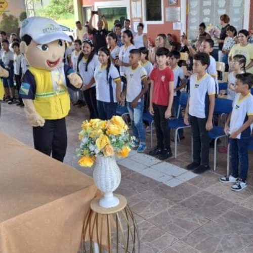 Segunda edição do “Projeto Agente Mirim da Cidadania no Trânsito” é iniciada em Porto Velho