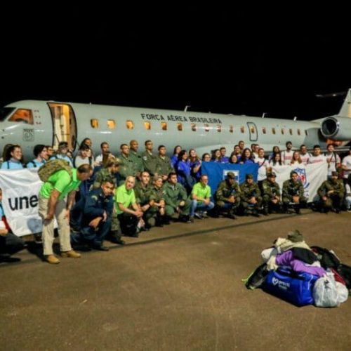 Acadêmicos de nove estados desembarcam em Rondônia para a Operação do Projeto Rondon