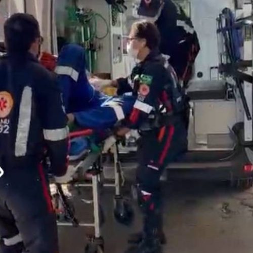 Trabalhador sofre queda de 10 metros em balsa no Rio Madeira