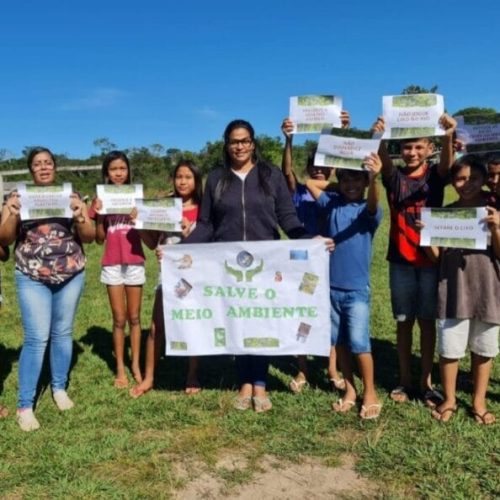 Ações de conscientização são desenvolvidas com estudantes da rede estadual para proteção do meio ambiente