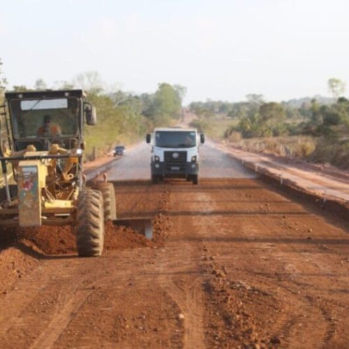 RO-473 recebe investimentos do governo de RO possibilitando segurança e desenvolvimento aos moradores da região