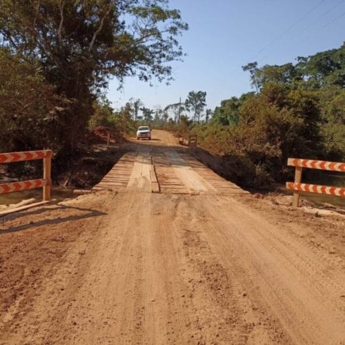 Governo de RO conclui obras na ponte da RO-135 no Rio Colorado, em Alta Floresta d’Oeste