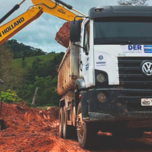 Rodovia 418 recebe melhorias no trecho entre Cacoal e Rondolândia, garantindo mais segurança na trafegabilidade