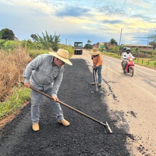 Manutenção da RO-481 é concluída pelo governo de RO e garante mais segurança e trafegabilidade viária