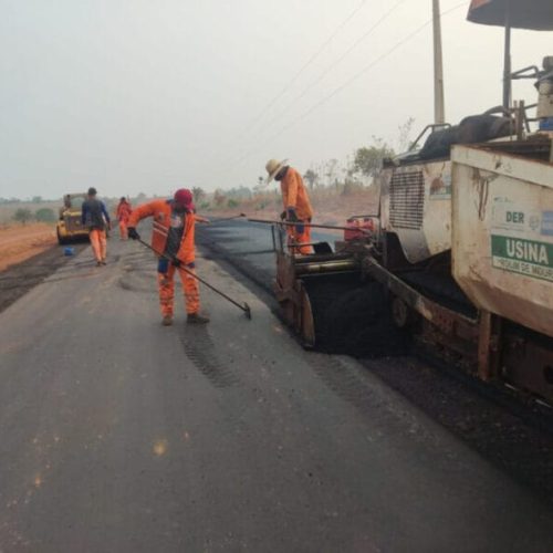 Avanços em obras de infraestrutura viária e municipalista são promovidos durante o ano