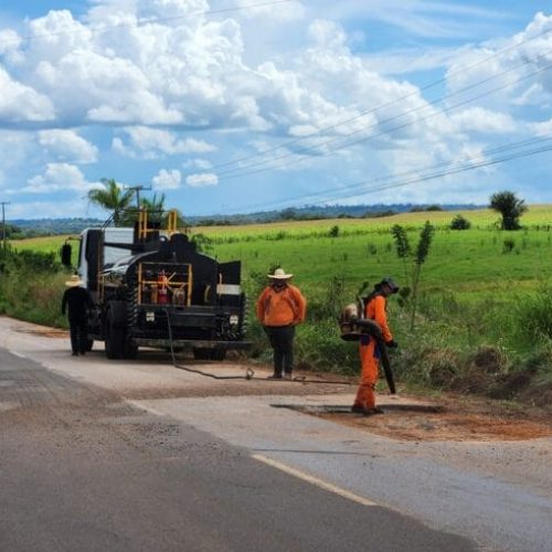 Governo de RO avança na recuperação de 22 quilômetros da RO-010, entre Nova Estrela e Rolim de Moura
