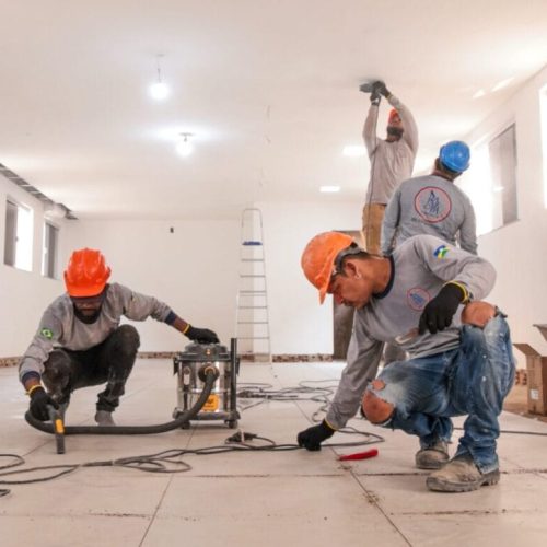 Obras de reforma e ampliação da maternidade e do centro obstétrico do Hospital de Base seguem em ritmo constante