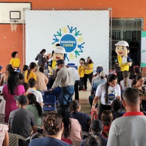 Distrito de Rondominas, em Ouro Preto do Oeste, recebe neste fim de semana serviços essenciais do Rondônia Cidadã