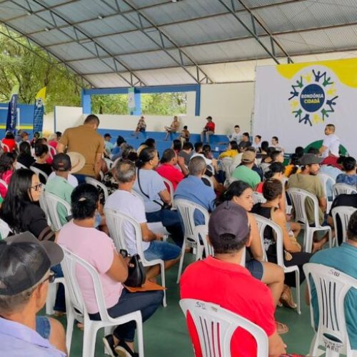 Programa Rondônia Cidadã chega ao distrito de Rio Pardo com atendimentos gratuitos à população