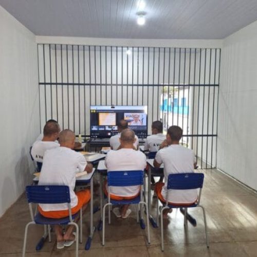 Projeto de reinserção social “A Viagem do Prisioneiro” é realizado em unidade prisional de Rolim de Moura