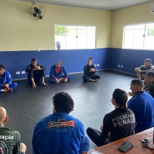 Aulão de jiu-jitsu é promovido pelo governo de RO para servidores do sistema prisional