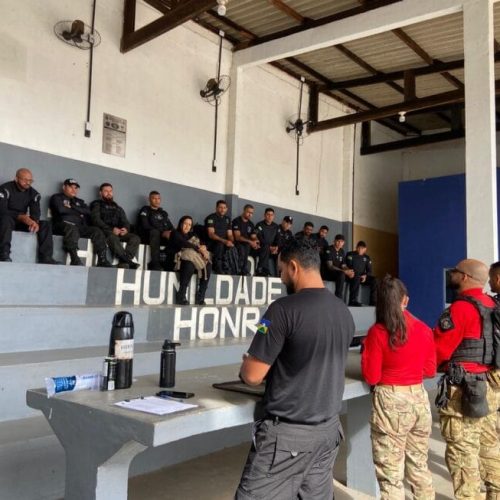 Policiais Penais participam de curso de técnicas de armamento e tiro, em Porto Velho