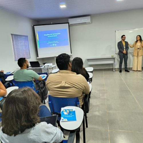 Capacitação fortalece atuação de servidores sobre Noções de Licitações e Compras