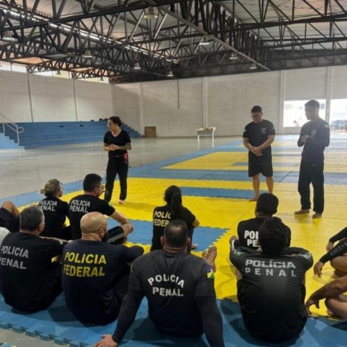 Curso de Defesa Pessoal e Técnicas Gerais é ministrado para servidores penais de Rondônia