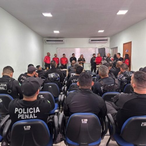 Polícia Penal de Rondônia recebe treinamento especializado em patrulhamento