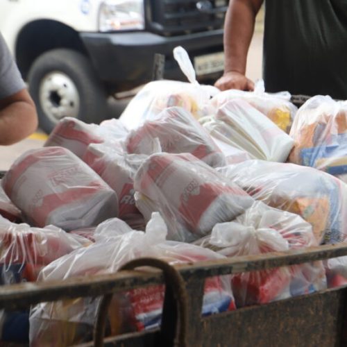 Inscrições da 1ª Corrida da Polícia Penal resultam em doações de alimentos para instituições sociais, em Porto Velho