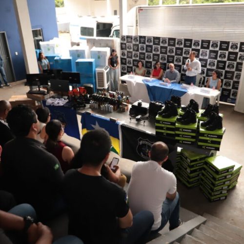 Governo de RO entrega equipamentos e reforça estrutura do sistema prisional