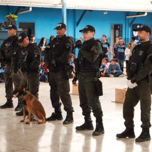 Palestra de combate às drogas é realizada para crianças e adolescentes, em Porto Velho