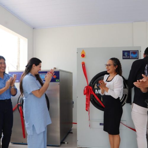 Nova lavanderia industrial amplia estrutura e oportunidades de ressocialização em unidade prisional de Vilhena