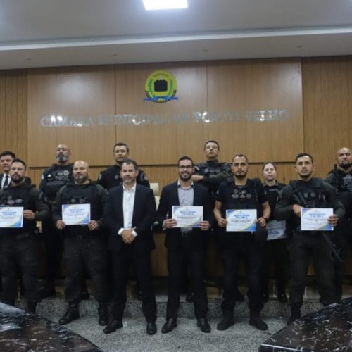 Polícia Penal recebe homenagem em reconhecimento ao  trabalho dos profissionais que atuam  dentro e fora das unidades prisionais do Rondônia