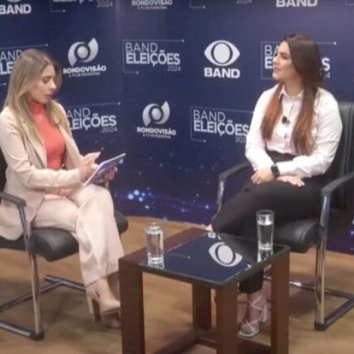 Mariana Carvalho se destaca em sabatina com propostas concretas para Porto Velho