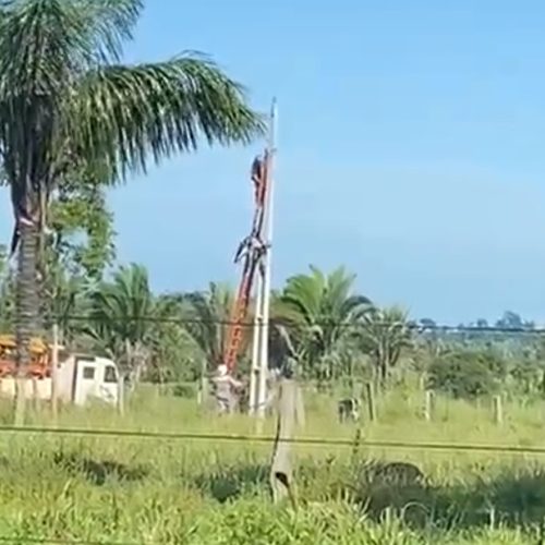 FATALIDADE: Eletricista morre com descarga elétrica em União Bandeirantes