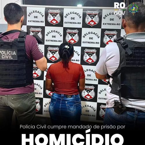 Polícia Civil cumpre mandado de prisão por homicídio em Extrema