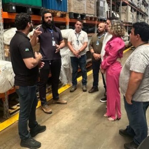 Boas práticas em logística são aprimoradas durante visita técnica da Seduc ao TJRO