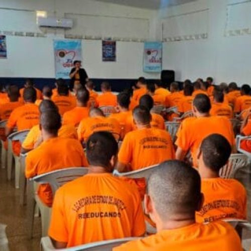 Ação de assistência religiosa é realizada com reeducandos do sistema prisional em Porto Velho