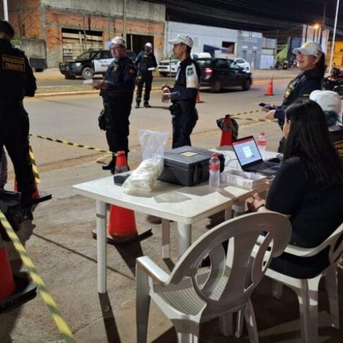 Talonário eletrônico começa a ser utilizado na fiscalização de trânsito no Cone Sul de Rondônia