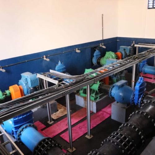 Teste de bombas em adutora impulsiona obras de abastecimento de água em Porto Velho