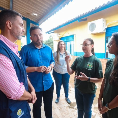 União Bandeirantes: Prefeito Léo Moraes acompanha ação histórica e visita unidade de saúde do distrito