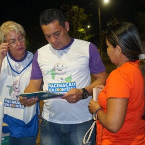 Guajará-Mirim recebe pela terceira vez “Operação Vacinação Sem Fronteiras”