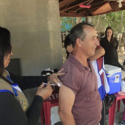 Campanha de vacinação do governo de RO chega às comunidades rurais e ribeirinhas de Cabixi 