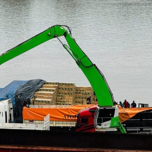 Mais de dois milhões de toneladas de insumos foram movimentados em 2024 no Porto de Porto Velho