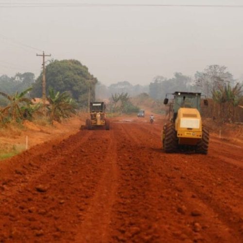 Obras de pavimentação avançam com ações executadas no distrito de Vila Marcão
