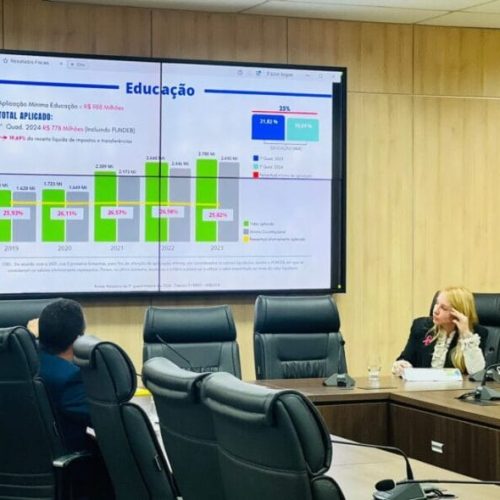 Resultados fiscais do 1º quadrimestre de 2024 do governo de RO são apresentados em Audiência Pública