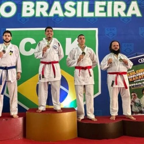 Rondônia conquista cinco medalhas no Campeonato Brasileiro de Karatê com suporte do governo do estado