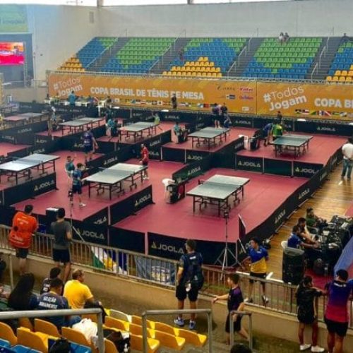 Porto Velho sedia Copa Brasil de Tênis de Mesa com a participação de atletas de 13 estados