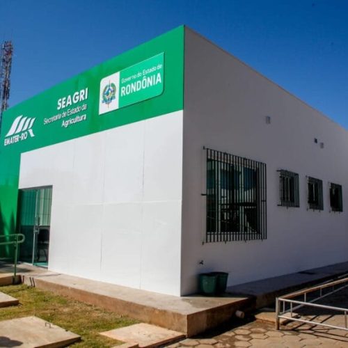Nova sede da Emater entregue pelo governo de RO em Alta Floresta d’Oeste une tecnologia e apoio direto ao produtor