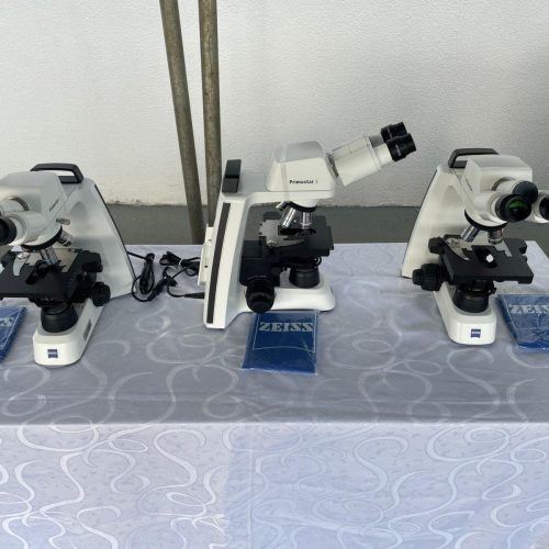 Entrega de 34 novos microscópios reforça a rede de diagnóstico laboratorial