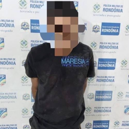 Foragido da justiça é preso após tentar fugir de cerco policial em Porto Velho