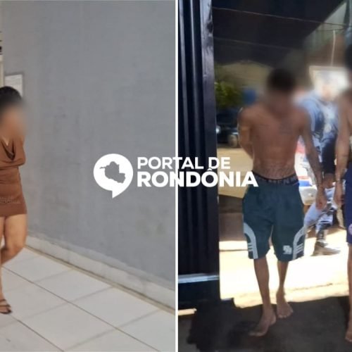 Três homens e uma mulher são presos por furto, receptação e tráfico de drogas na zona leste