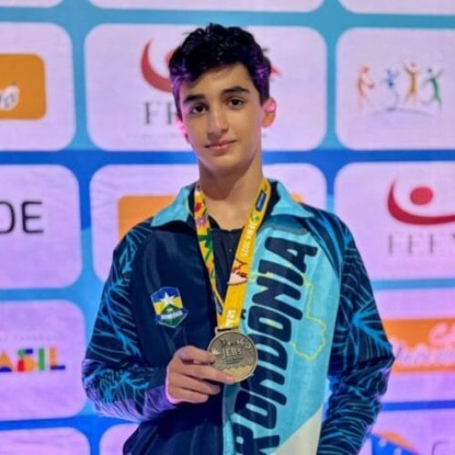 Estudante-atleta do Irã conquista medalha de bronze para Rondônia nos Jogos Escolares Brasileiros