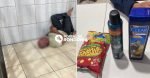 Homem ‘descansa’ na delegacia após ser preso por furtar shampoo e desodorante em supermercado