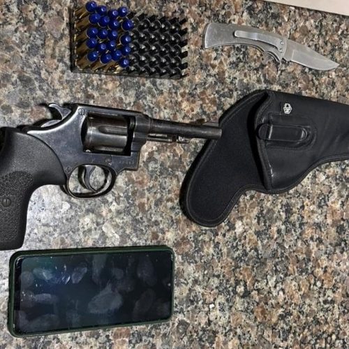 Polícia Militar apreende arma de fogo e evita tragédia em ocorrência de violência doméstica