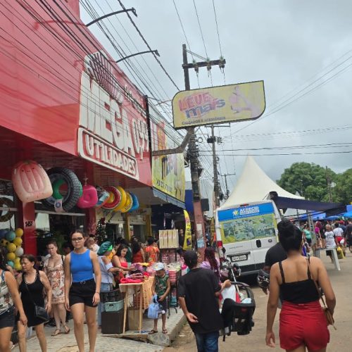 Com apoio da Prefeitura de Porto Velho, Domingão da CDL é aquecido na Zona Leste