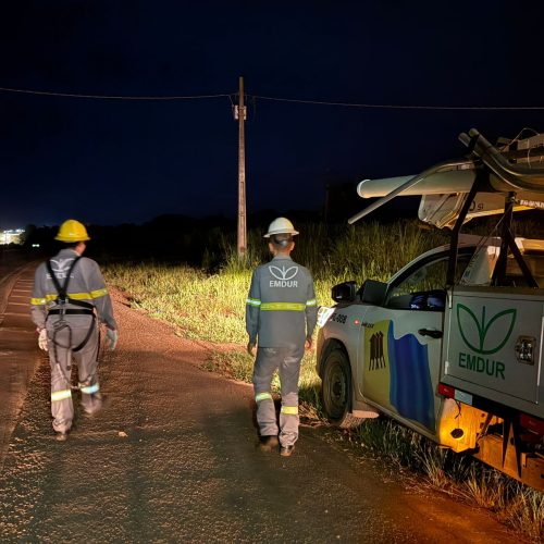 Vandalismo compromete rede elétrica na BR 364