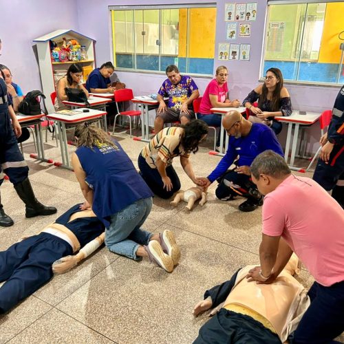 Projeto Samuzinho orienta profissionais sobre primeiros socorros nas escolas