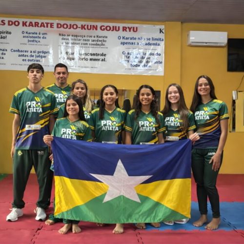 Atletas de Rondônia representam o Brasil no Campeonato Mundial de Karatê WKA 2026 na Europa